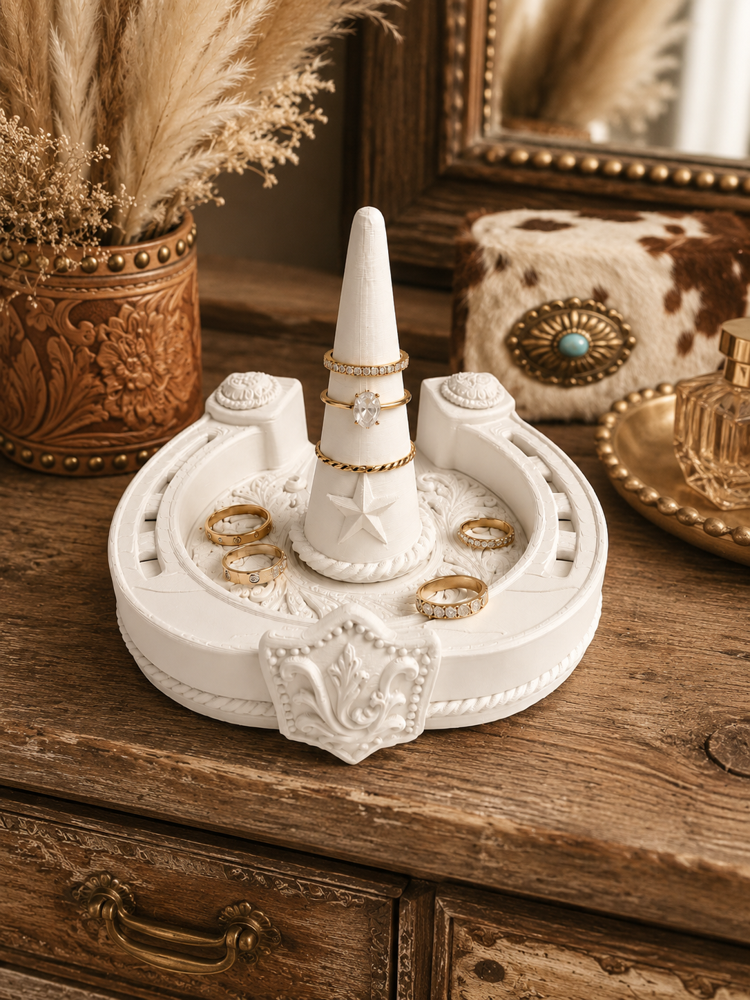 Lucky Horseshoe Jewelry Holder