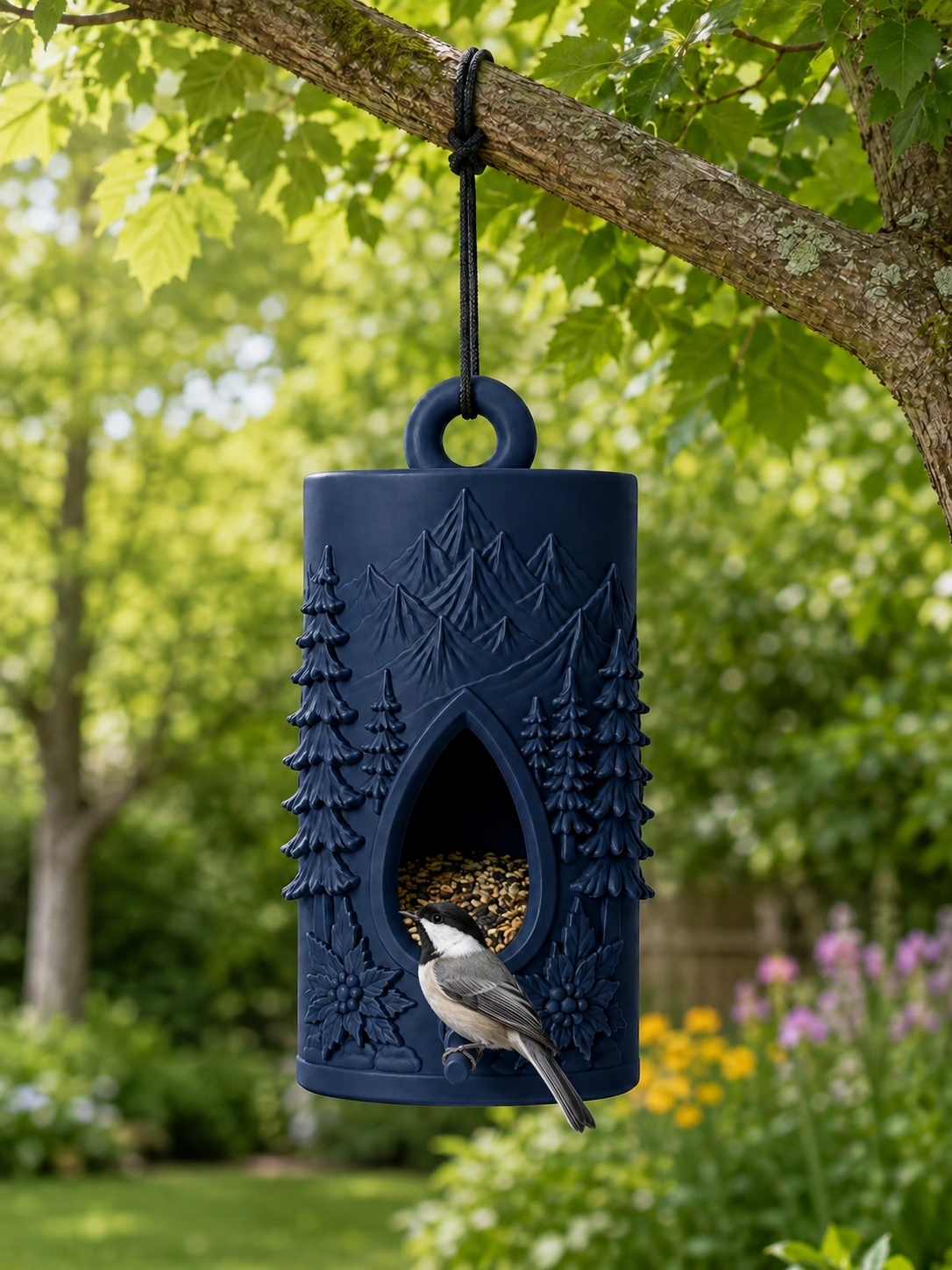 Alpine Bloom Bird Feeder