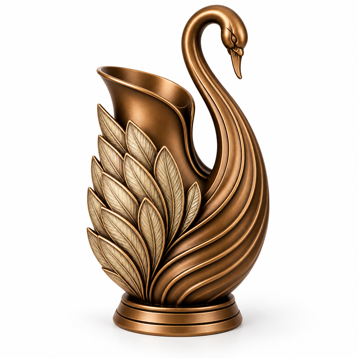 Swan Elegance Vase