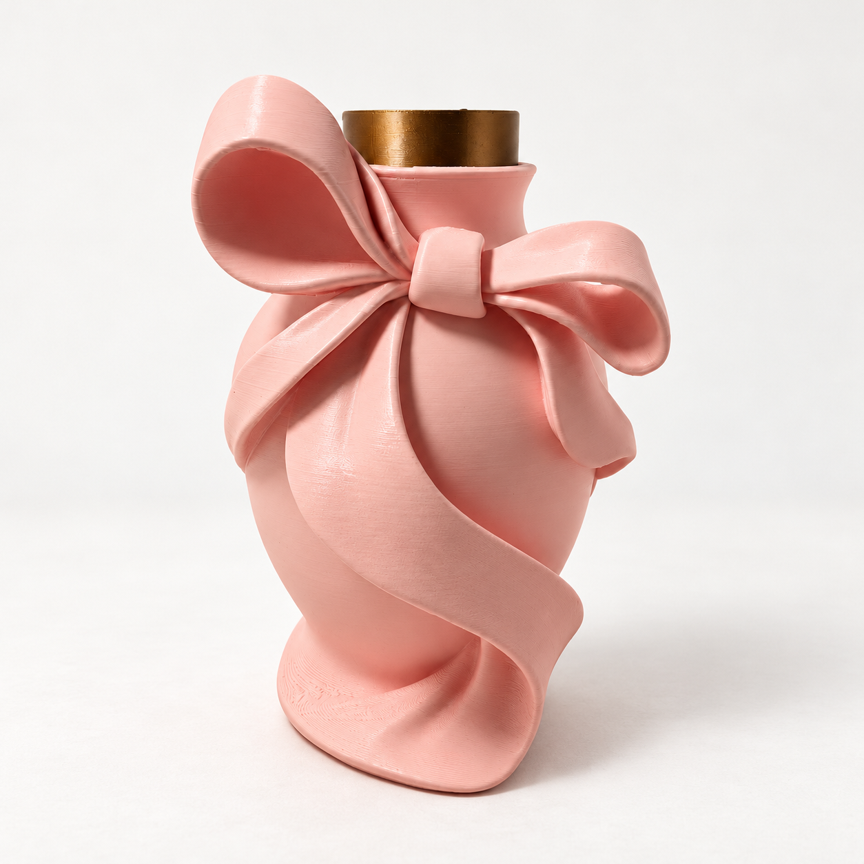 Everlasting Ribbon Vase with Waterproof Insert