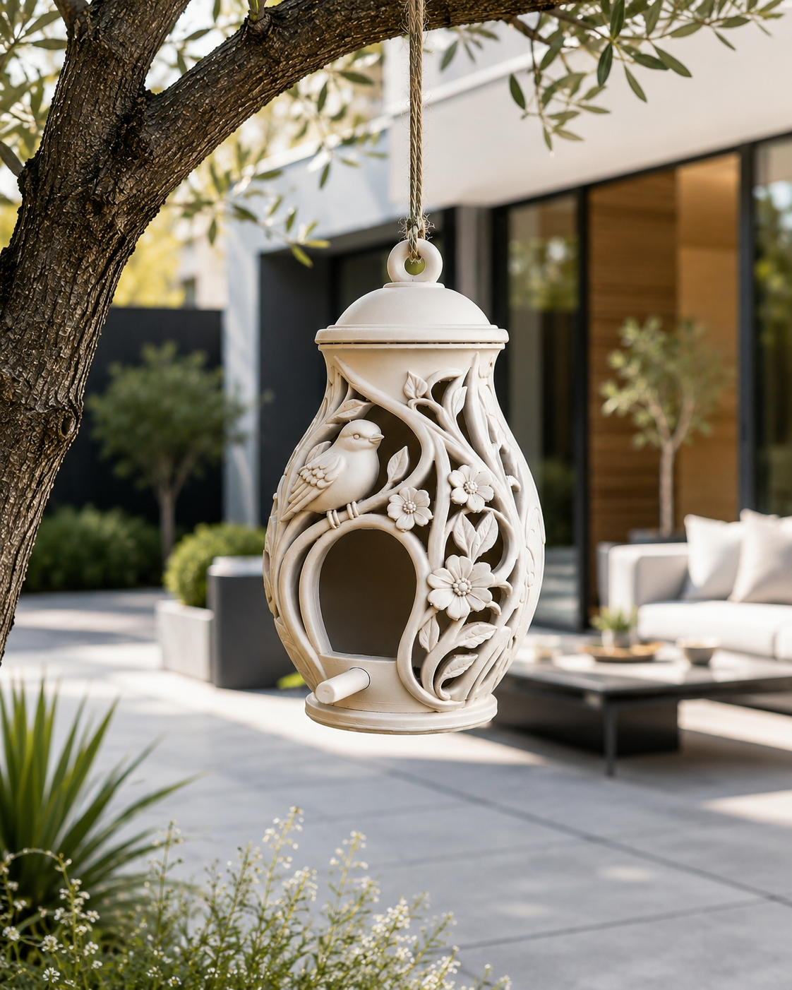Songbird Bloom Hanging Bird Feeder