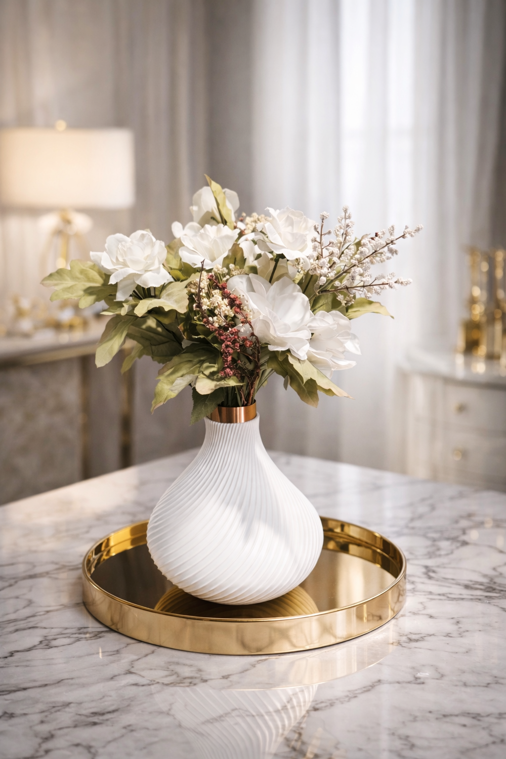Luxury Sculpted Vase