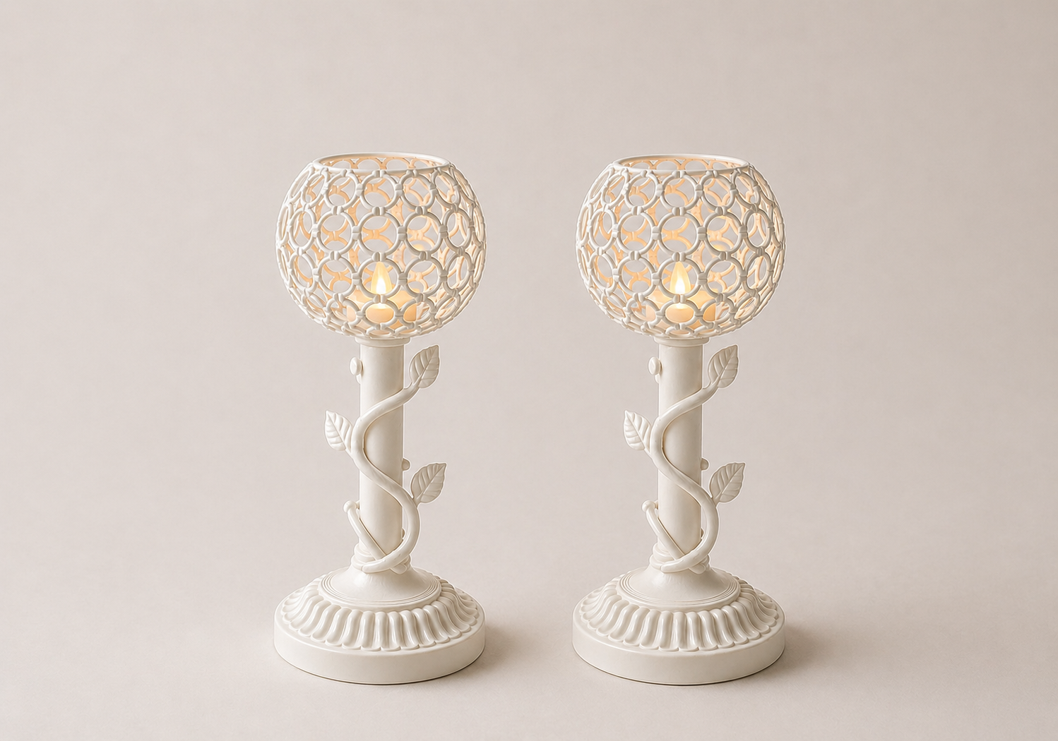Luxe Lattice Tea Light