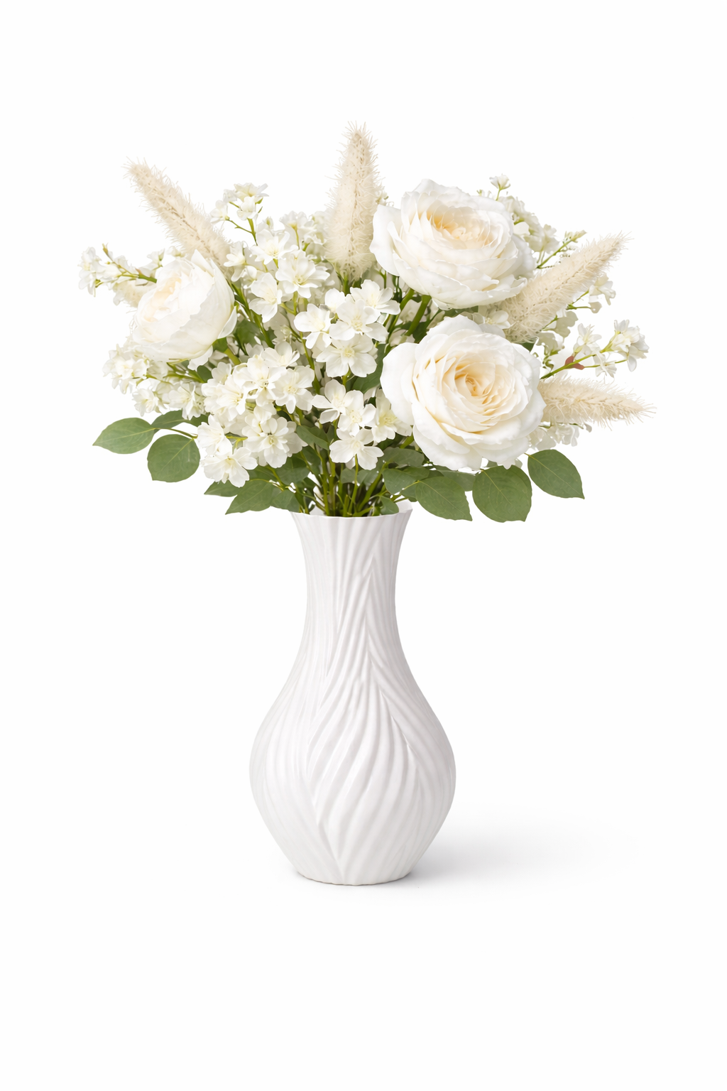 Ethereal Spiral Vase