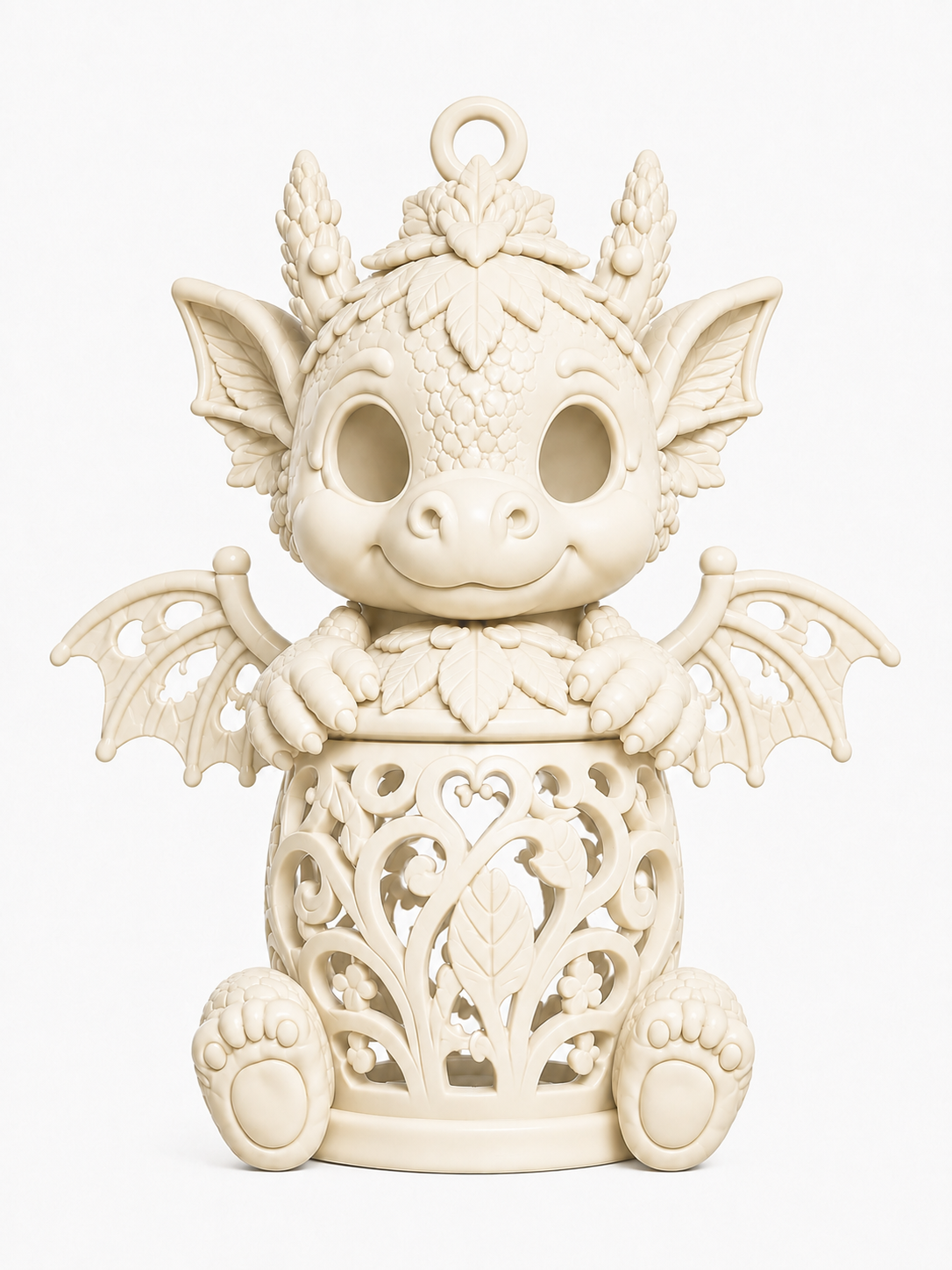 Emberleaf Dragon Lantern