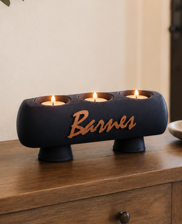 Customizable Modern Trio Holder