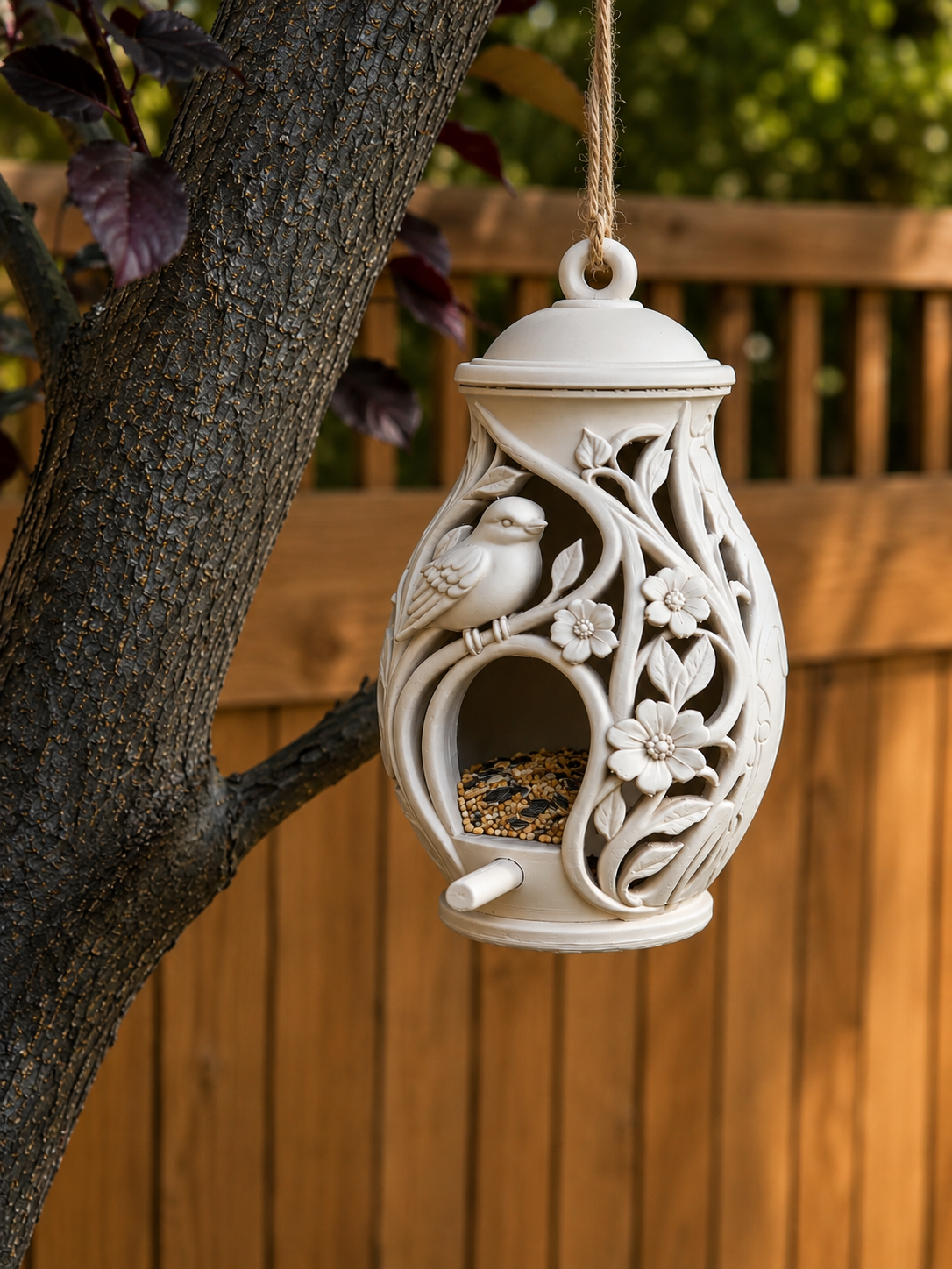 Songbird Bloom Hanging Bird Feeder